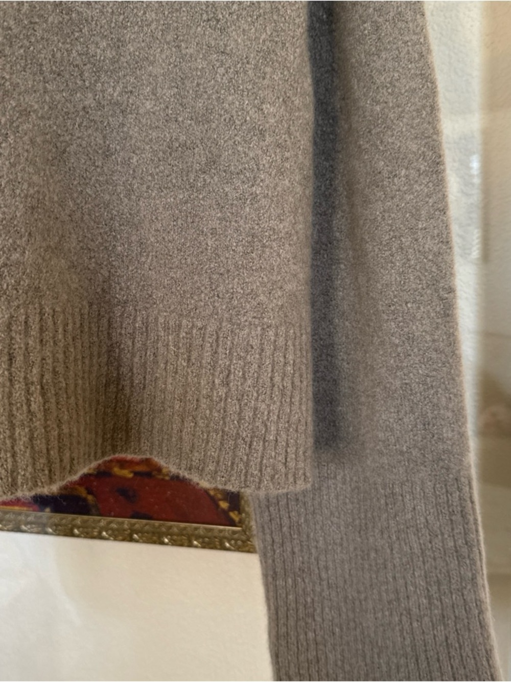Jenni Kayne Cashmere Stevie Polo Pewter Sz Small BNWT Retail $495 - Picture 6 of 6